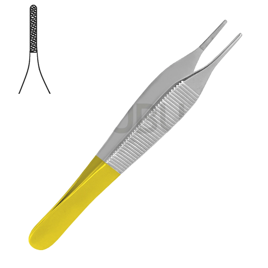 Adson Pincett käke med 1,5 +-- 0,2 - Hårdmetall - 12,0cm