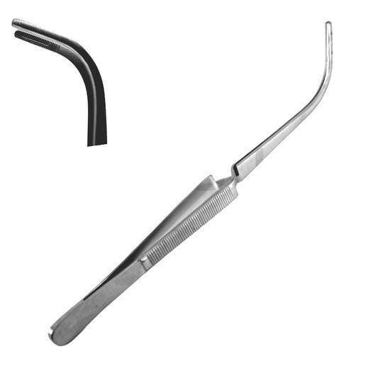 Jackson Pincett för nästamponader utan Zahn 22,0cm