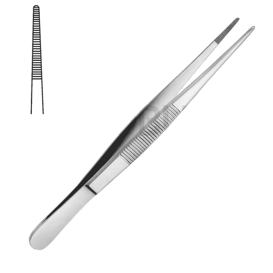Anatomisk pincett för finkirurgi 14,5cm