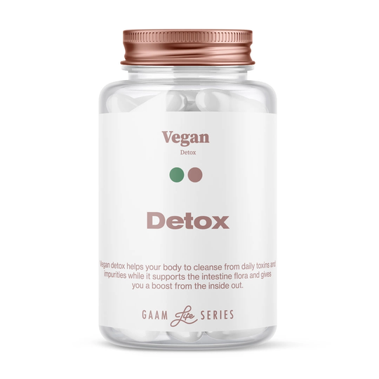 Gaam Life Series Vegan Detox 60 Caps