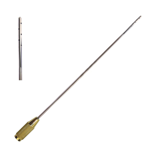 Sterila rör - Ø 2 mm- 10 Hål - Vardera hål Ø 1.0 mm - 25 cm