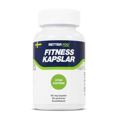 Better You Fitness caps Utan Koffein, 60 caps, Viktminskning