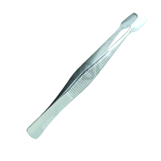 Kuehne Täckglas pincett Böjd 10,5cm