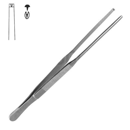Duehrssen Pincett 1x2 Tänder 20,0cm