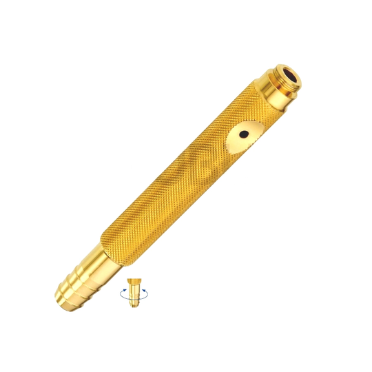 Handtag för Cannula - Diameter Ø 13 mm - 13 cm - med Finger Cutoff