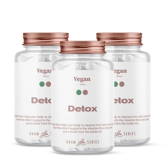 Gaam Life Series Vegan Detox 180 Caps