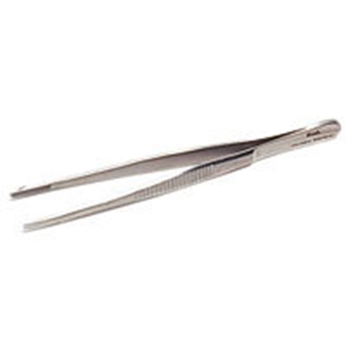 Pincett rak rund spets - 13cm