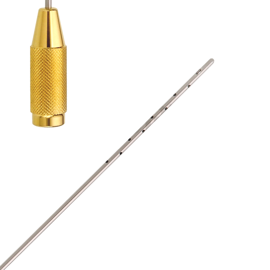 Entner Sterila rör - Dia. Ø 3.0 mm - Hål Ø 1.5 mm - Hål 18 - 15 cm