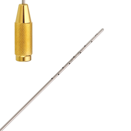 Entner Sterila rör - Dia. Ø 2.0 mm - Hål Ø 1.0 mm - Hål 18 - 15 cm