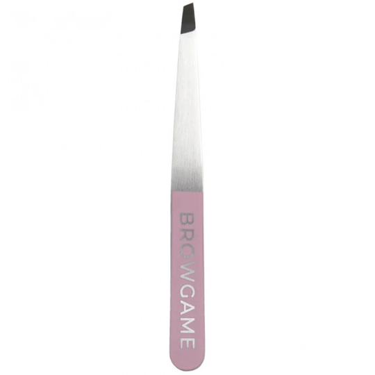 Browgame Cosmetic Original Tweezer Slanted - Pink