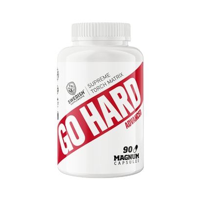 Swedish Supplements Go Hard Advanced, 90 caps, Viktminskning