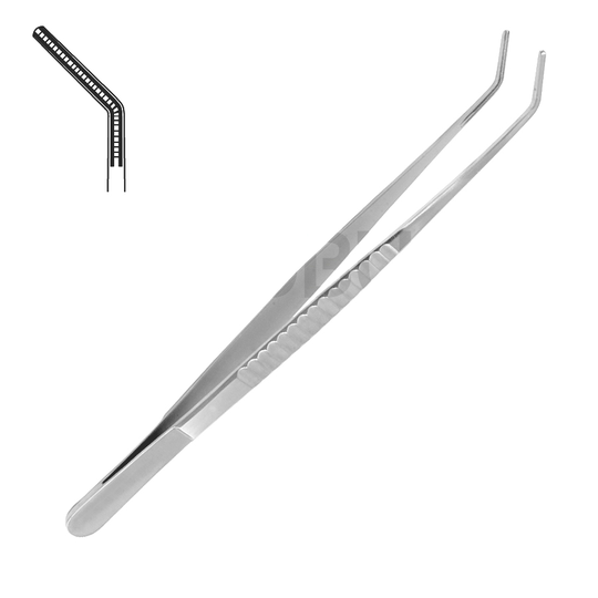 De Bakey Atrauma Pincett Böjd 2,0mm 24,0cm