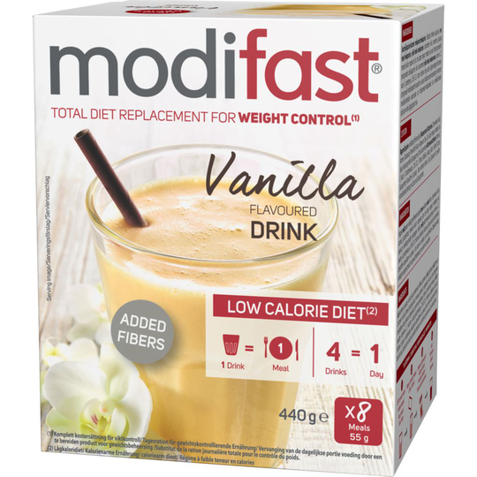 Modifast LCD Vanilla Flavoured Drink 8 x 55 g