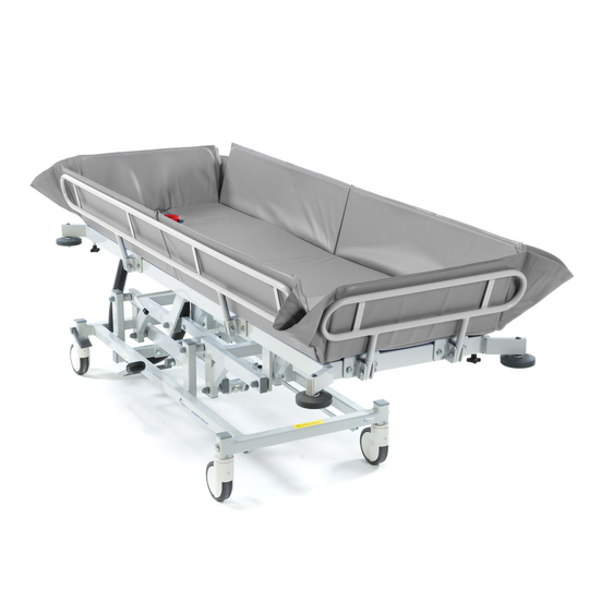Duschvagn – Anpassad för vuxna – 195 x 74 cm - Hydraulisk