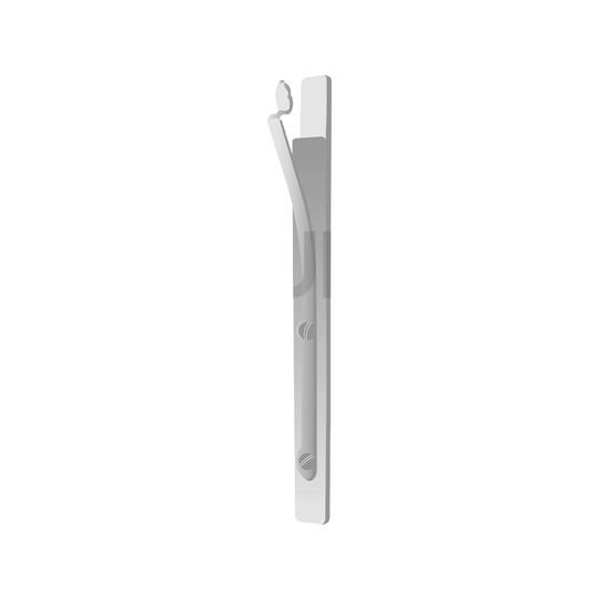 Stop Lock för Sprutor, Aluminium bas, 13 cm 5-1/8"