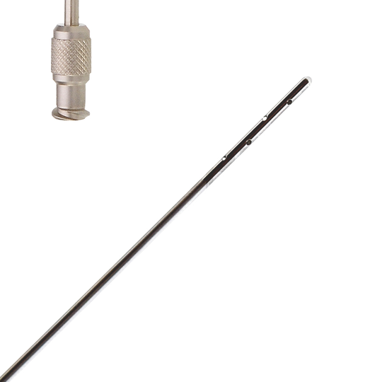 Sterila rör - 8 Hål - Luer-Lock - Ø 2.0 mm - Hål Ø 1.0 mm - 15 cm