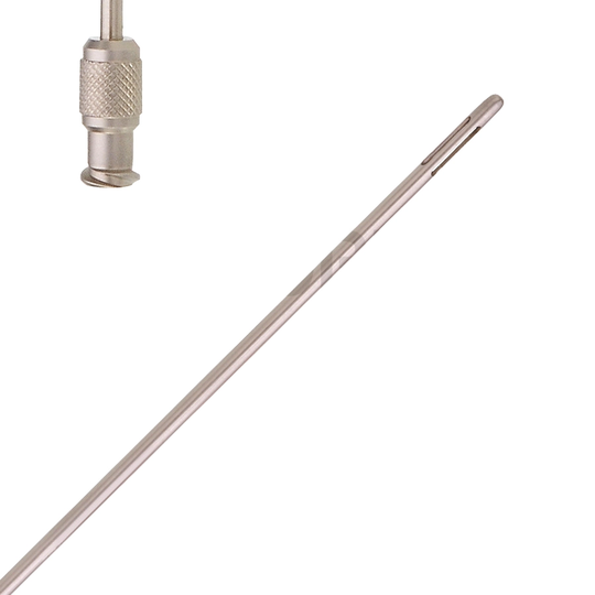 Mercedes Sterila kirurgiska rör - Tre laterala hål - Diameter Ø 3 mm - 15 cm