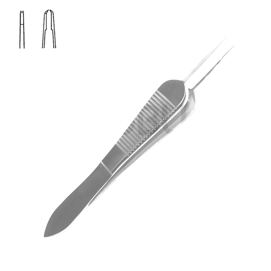 Paufique Suturpincett 1x2 Tänder 10,0cm