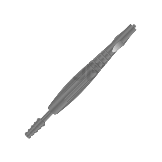 Handtag för Cannula, (LL), Handtag Ø18mm, Hose Connection Ø10mm, Längd 16,5cm