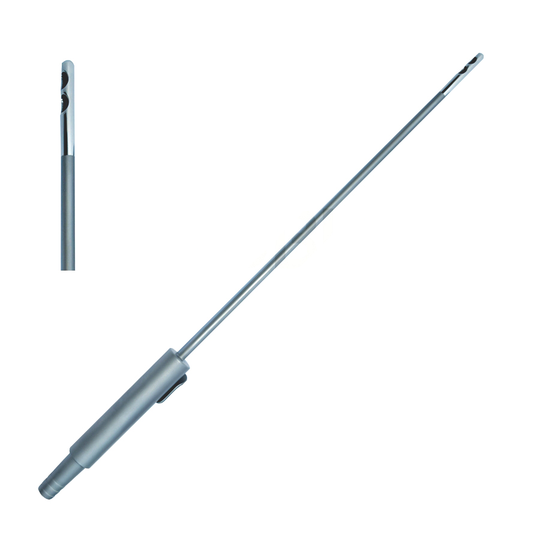 Gasparotti Sterila rör - Two Central Hål - Diameter Ø 4 mm - 15 cm