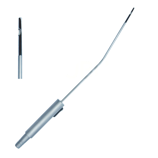 Gasparotti Sterila rör - 15 cm - Nedåtböjd