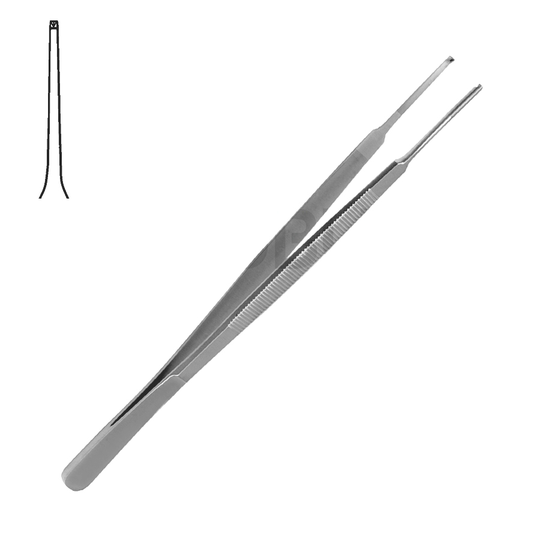 Graefe Irispincett Rak 1x2 Tänder 0,5mm 7,0cm