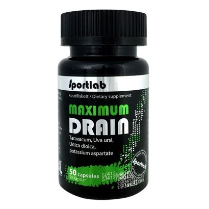 Sportlab Maximum Drain, 50 caps, Viktminskning