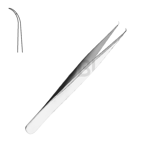 Vise Suturpincett Böjd 13,5cm