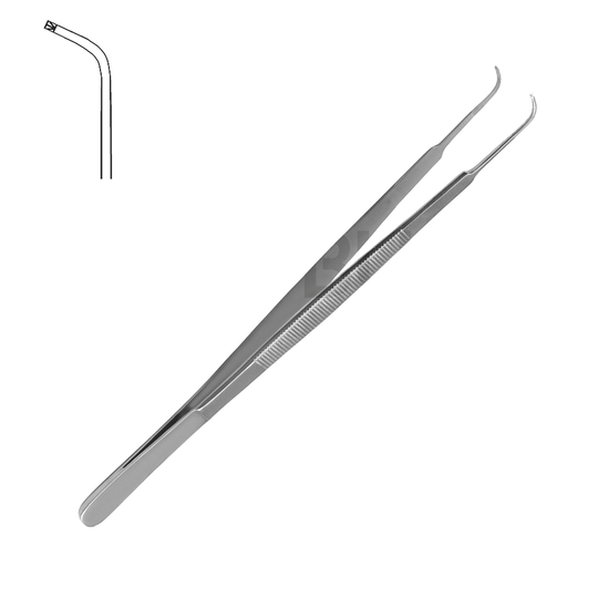 Stevens Irispincett Kraftigt böjd 1x2 Tänder 10,5cm