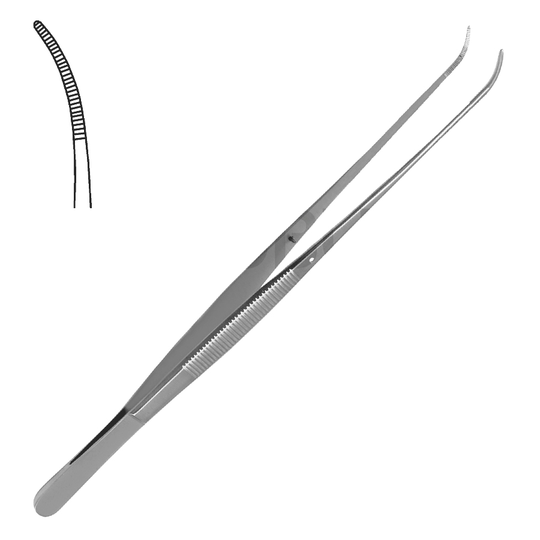 Brophy Anatomisk pincett Böjd 20,0cm