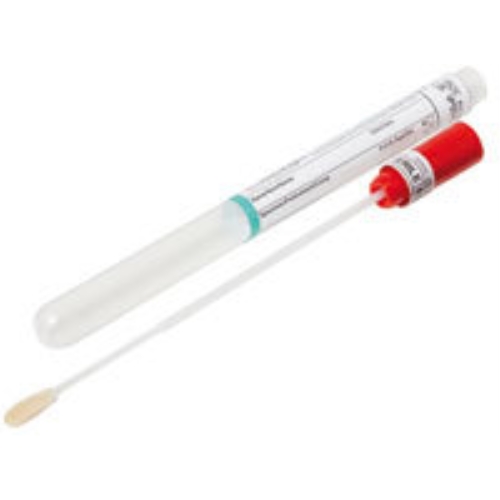 Provtagningspinne CP553C - nasopharynx m rör flockad - 100 st/förp.