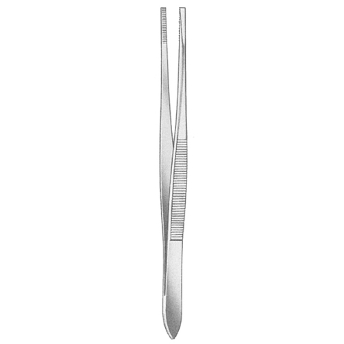 Pincett rak tvär spets - 15cm