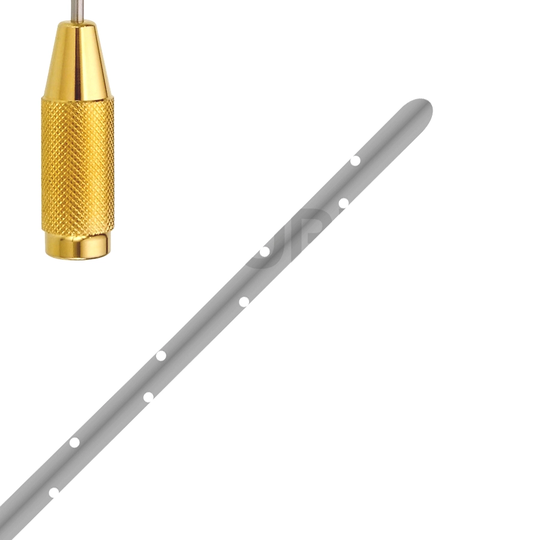 Sterila kirurgiska rör, Modern Sprial Style - Diameter Ø 4 mm, Arbetslängd 30 cm
