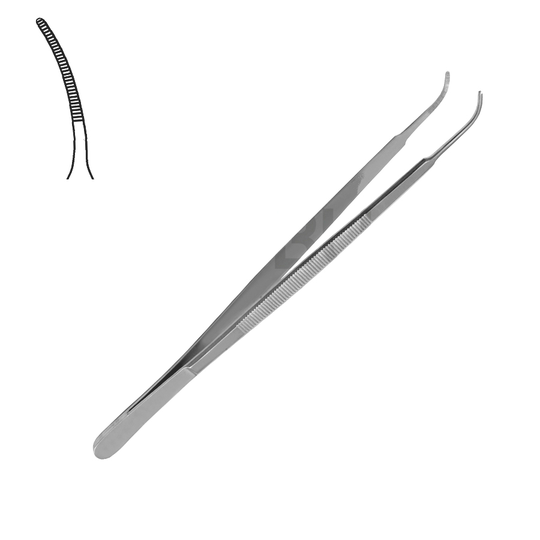Stevens Irispincett Svag böjning Sågtandad 10,5cm