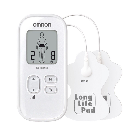 E3 Intense White - TENS-apparat - Smärtlindring - Omron