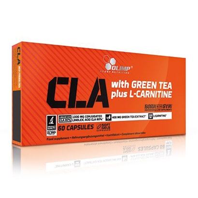 Olimp Sport Nutrition Olimp CLA & Green Tea + L-carnitine, 60caps, Viktminskning