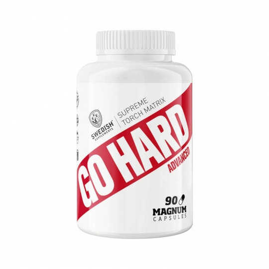 Swedish Supplements Go Hard Advanced, 90 caps