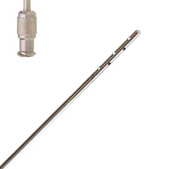Sterila rör, 10 Hål, Vardera hål Ø 1.0 mm, Ø 2 mm - 25 cm