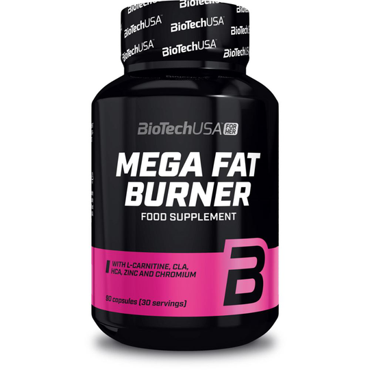 BioTechUSA Mega Fat Burner, 90 caps, Viktminskning