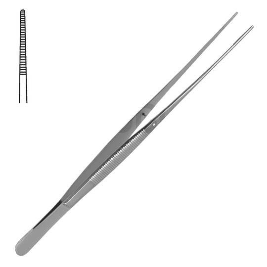 Brophy Anatomisk pincett Rak 20,0cm