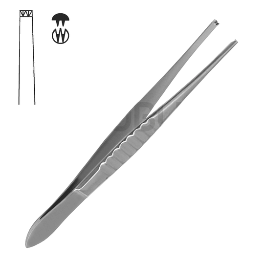 Pincett - USA modell 2X3 Tänder 13,0cm