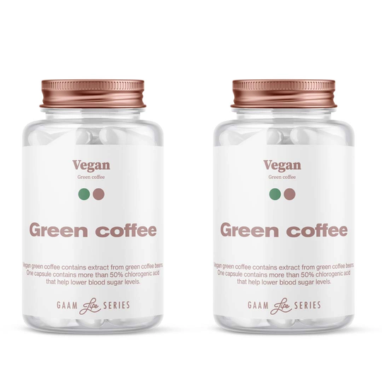 Gaam Life Series Vegan Green Coffee 120 Caps