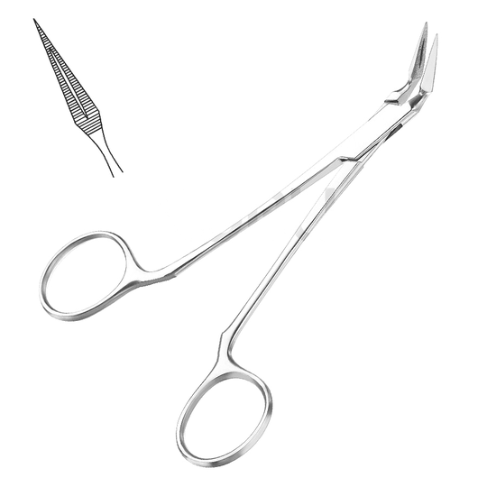 Stieglitz Flispincett utan spärrhake Böjd 13,5cm