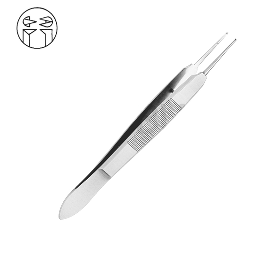 Bonn Irispincett med styrstift 1x2 Tänder 7,0cm