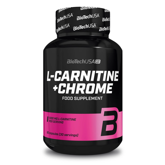 Biotechusa L-carnitine + Chrome 60 Caps