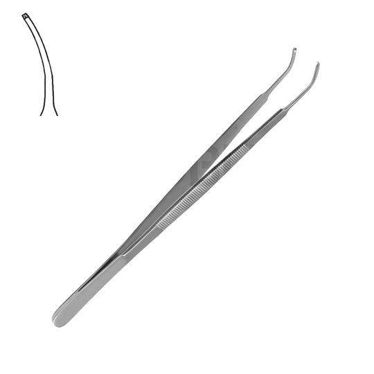 Stevens Irispincett Svag böjning 1x2 Tänder 10,5cm