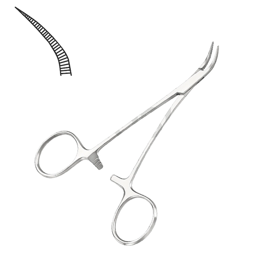 Peet Flispincett Böjd 11,5cm