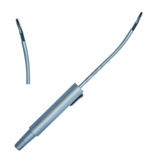 Gasparotti Sterila rör - Diameter Ø 3 mm - 15 cm - Vinklad Upwards